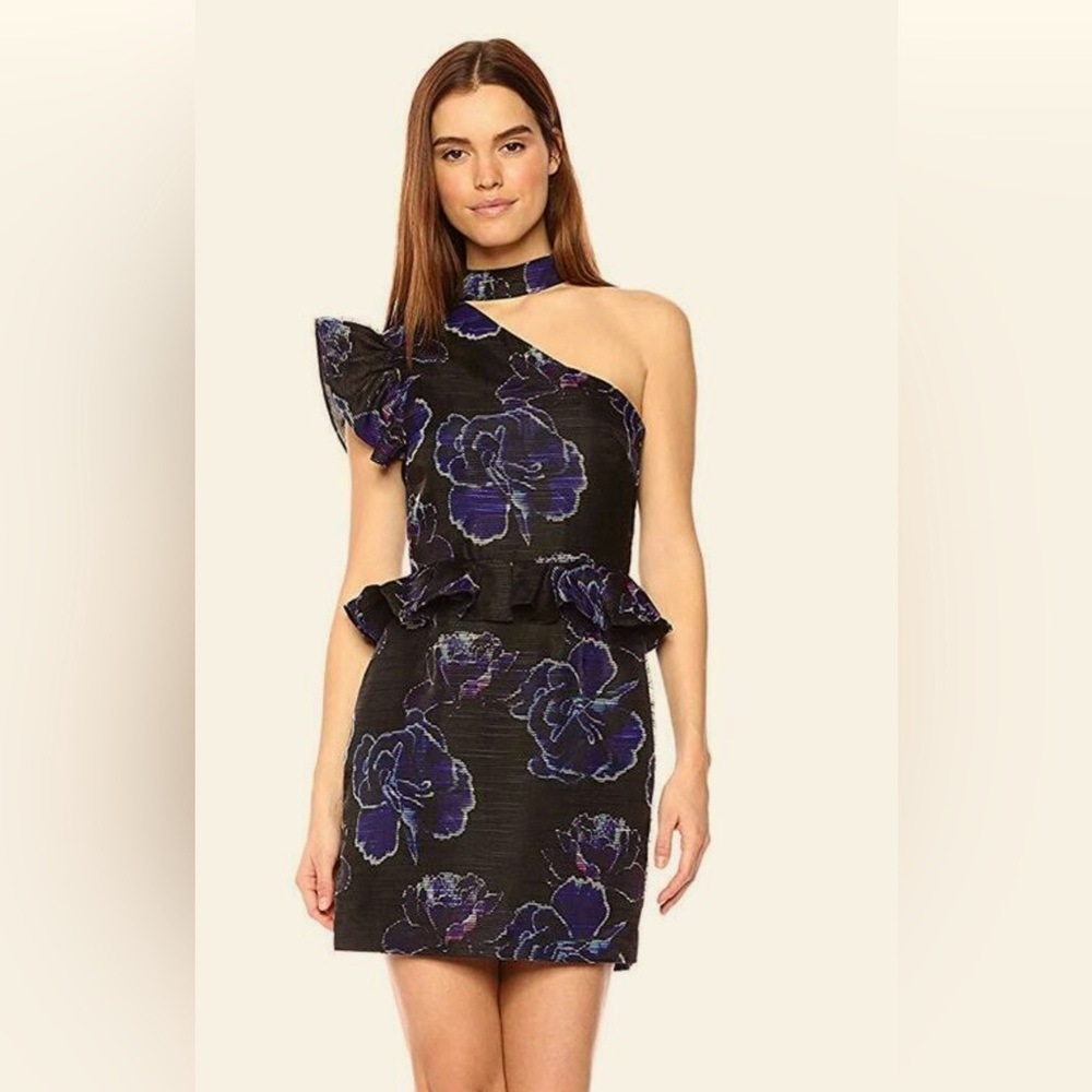 Nicole Miller one Shoulder Dress